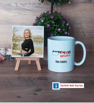 Radyoloji Teknikeri Fotoğraflı Dekoratif Taş, Kupa Bardak Beyaz Hediye (Model 1)
