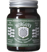 Lexroo Morgan's Low Shine Matt Pomade -Sert Tutuş, Mat Saç Şekillendirici Pomad (GREEN LABEL) 100 gr