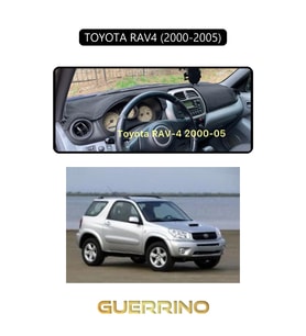 TOYOTA RAV4 (2000-2005)TORPİDO KORUMA HALISI SİYAH KENAR
