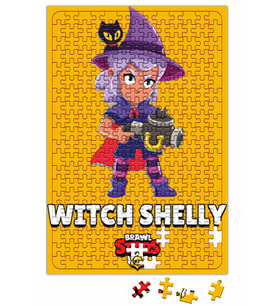 Brawl Stars Wıtch Shelly Puzzle 240 Parça Yapboz