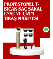 Daling Profesyonel Tıraş Makinesi Islak Kuru Kullanım
