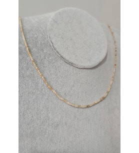 SERTİFİKALI 2 MM SİTRİN DOĞALTAŞ MİNİMAL KOLYE