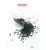 Dökme Cam Kum Boncuk (11/0) 2 mm - 20 Gram - Koyu Yeşil - BNC019