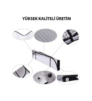 Araba Buz Kar Güneş Koruyucu Örtü Oto Araç Kar Buz Önleyici Ön Cam Koruyucu Güneşlik Uyumlu
