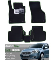 Fiat Linea (2007-2018) Uyumlu EVA Paspas Tam Set – Birebir Uyum,Su Geçirmez,Kolay ve Hızlı Montaj