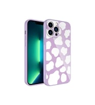 Apple iPhone 13 Pro Uyumlu Kılıf Kamera Korumalı Desenli Sert Silikon Zore Epoksi Kapak (Model 6)