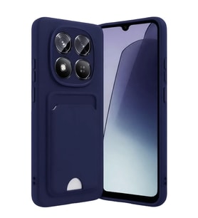 Newface Xiaomi Redmi Note 15 4G Kelvin Kartvizitli Silikon - Lacivert