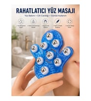 Mey İthalat® 9 Bilyeli Masaj Eldiveni Giyilebilir Plastik Vücut Sıkılaştırıcı