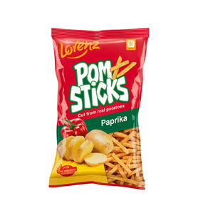 Lorenz Pom Sticks Paprika Flavored Potato Chips 85g