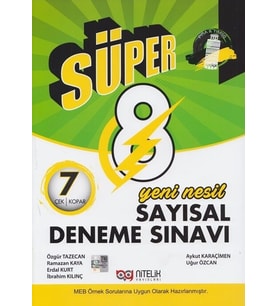 NİTELİK 8.SINIF SÜPER SAYISAL DENEME