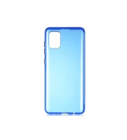 Samsung Galaxy A31 Uyumlu Kılıf Zore Bistro Kapak (Mavi)