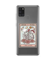 Samsung Galaxy A21S Uyumlu The Lovers Tasarımlı Şeffaf Telefon Kılıfı