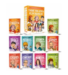 Tarihe Yön Veren Bilim İnsanları Serisi (Kutulu 10 Kitap Takım)
