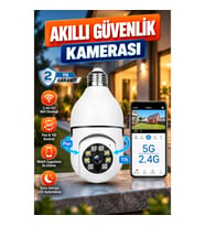 Uzaktan Pan ve Tilt Kontrollü Akıllı Güvenlik Kamerası – Mobil Uygulama Destekli