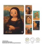 GIPTA CUTEART TEL DİKİŞLİ KARTON KAPAK 17X24 60YP. ÇİZGİLİ DEFTER 8477 - TEKLİ