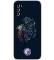 Reeder S19 Max Pro S Kılıf HD Desen Baskılı Arka Kapak - Astronot Kıyafeti
