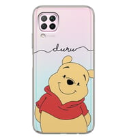 Huawei Winnie Bear Tasarımlı Şeffaf Telefon Kılıfı