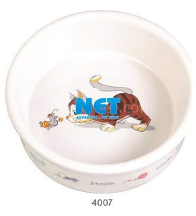 Trixie kedi seramik mama ve su kabı, 0,2lt/11cm
