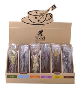 organik karışık kraft kutu 6x10