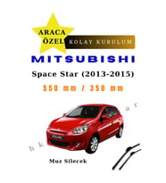 Mitsubishi Space Star (2013-2015) Araca Özel Sİlecek Ön İki