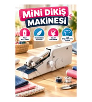 Taşınabilir Mini Dikiş Makinesi – Pilli ve Yeni Başlayanlara Uygun
