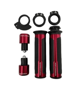 Motosiklet Modifiye Elcik Takımı Kırmızı 22mm