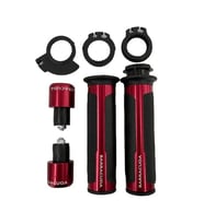 Motosiklet Modifiye Elcik Takımı Kırmızı 22mm