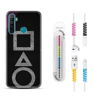 Realme 5i 5 Pro 6i 7 Pro 8 Kılıf Kablo Koruma Spiral Silikon Game Begin 1799