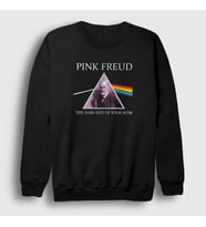 Presmono Unisex Siyah Mom Pink Floyd Sigmund Freud Sweatshirt 352491tt