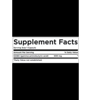 Swanson Premium  GABA   High Potency 500mg 100 Capsul. USA Version.3732 (Renksiz)