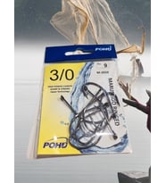 Pohu M-9939 Maruseigo Ringed 3/0 No Delikli İğne 9'lu Paket