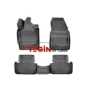 Ds4 2022 3D Havuzlu Paspas Siyah (Karışık)
