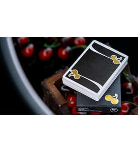 Cherry Casino House Deck (Monte Carlo Black and Gold) Oyun İskambil Kartı