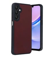 Samsung Galaxy A55 5G Kılıf Aras Deri Kapak - Bordo