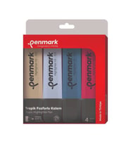 Penmark Fosforlu Kalem 4 Renk Set TROPİK  (Mint Yeşili)