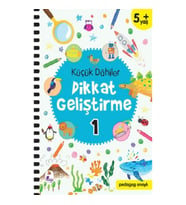 Küçük Dahiler Dikkat Geliştirme 1 – 5+ Yaş