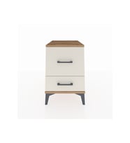 Kronos Komodin 2 Çekmeceli 44x59x64 Çam-Aytaşı