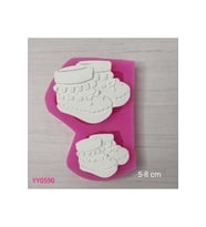 YY0590 İkili Bebek Ayakkabısı Silikon Kalıp