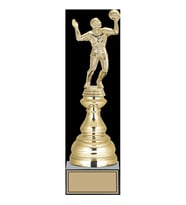 ODAK KUPA - Figürlü Kupalar - Voleybol Erkek Figürlü Kupalar FG-024 A - 33 cm