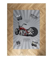 MEKTA HOME BEBEK VE ÇOCUK ODASI Motor Desenli Halı