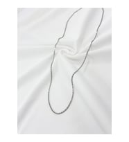 Gümüş Renkli 316L Paslanmaz Çelik Zincir 60 cm