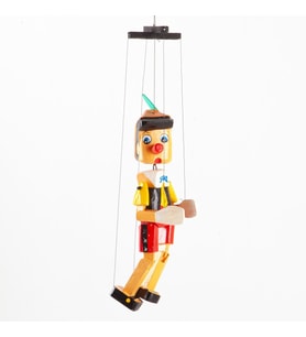 Ahşap Pinokyo Kukla 45 cm (Karışık)
