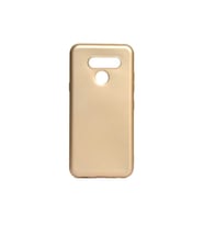 LG Q60 Uyumlu Kılıf Zore Premier Silikon Kapak (Gold)