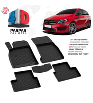 Mercedes B Serisi W246 4d Kauçuk Havuzlu Paspas 2012 2013 2014 2015 2016 2017 2018 2019 2020 2021