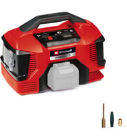 Einhell Pressito 18/21 Power X-Change Akülü Hava Kompresörü (18 V, Maks. 10.5 Bar, 21 L/Dk Emiş Gücü (Çok Renkli)