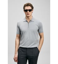 Lufian NORTH Gri Erkek T-Shirt 111090136