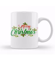 Merry Christmas Yılbaşı Yeni Yıl Konseptli 014 Kupa Bardak Porselen