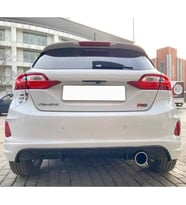 Ford Fiesta 2018+ Difüzör Parlak Siyah Plastik 2018-2023 Arka-difizör-bodykit-ek-karlık