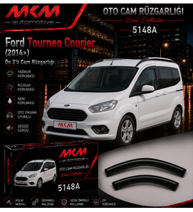 Ford Tourneo Courier (2014>) 2'li Ön Mugen Cam Rüzgarlığı