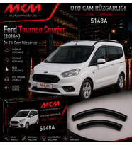 Ford Tourneo Courier (2014>) 2'li Ön Mugen Cam Rüzgarlığı